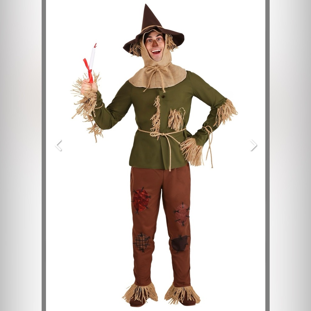 Men’s plus size- 4x, Scarecrow costume.